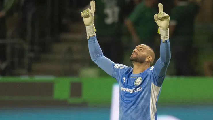 Weverton, goleiro do Palmeiras, pode ir para o Grêmio. Foto: Anderson Romão/AGIF