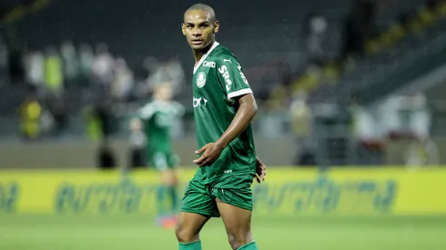 Eduardo Conceicao jogador do Palmeiras durante partida contra o Batalhao no estadio Arena Barueri pelo campeonato Copa Sao Paulo Junior 2026.