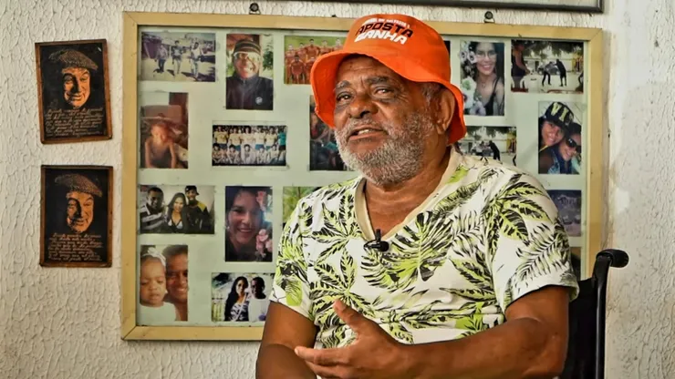 Biribinha teve uma carreira marcada pelo talento, mas também pela irreverência. FOTO: Arquivo/ Esporte Resenha/ TV Feira