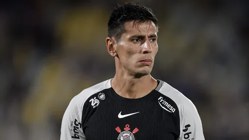 Angileri jogador do Corinthians durante partida contra o Fluminense no estadio Maracana pelo campeonato Brasileiro A 2025. Foto: Thiago Ribeiro/AGIF