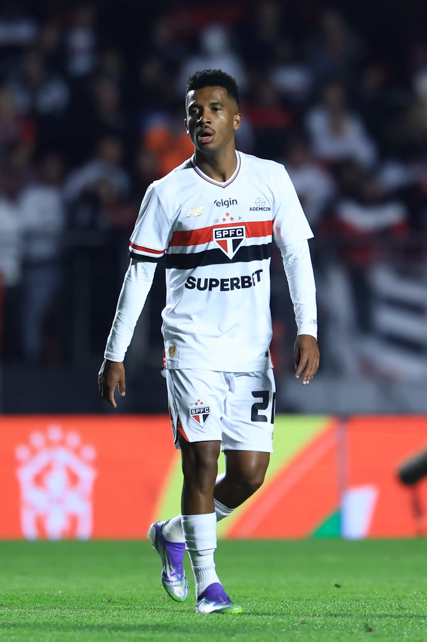 SP – SAO PAULO – 31/07/2025 – COPA DO BRASIL 2025, SAO PAULO X ATHLETICO-PR – Marcos Antonio jogador do Sao Paulo durante partida contra o Athletico-PR no estadio Morumbi pelo campeonato Copa Do Brasil 2025. Foto: Marcello Zambrana/AGIF