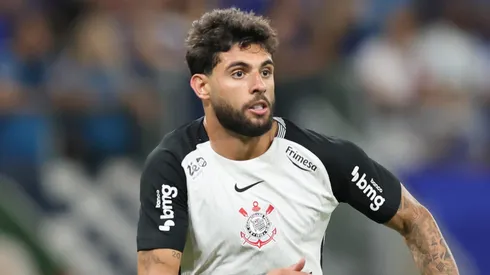 Yuri Alberto jogador do Corinthians durante partida contra o Cruzeiro no estadio Mineirao pelo campeonato Brasileiro A 2025. Foto: Gilson Lobo/AGIF