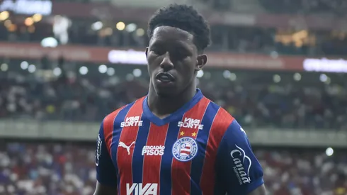 Ruan Pablo durante confronto entre Bahia e Sport no Brasileirão de 2025.