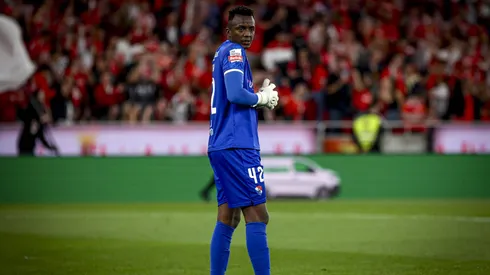 Andrew goalkeeper of Gil Vicente FC during the Liga Portugal Betclic match between SL Benfica and Gil Vicente FC at Estadio da Luz on September 28th, 2024 in Lisbon, Portugal. Foto: Valter Gouveia