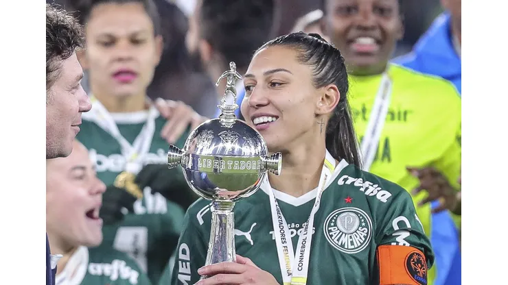 Bia Zaneratto pelo Palmeiras (Crédito: Staff Images Woman/CONMEBOL)