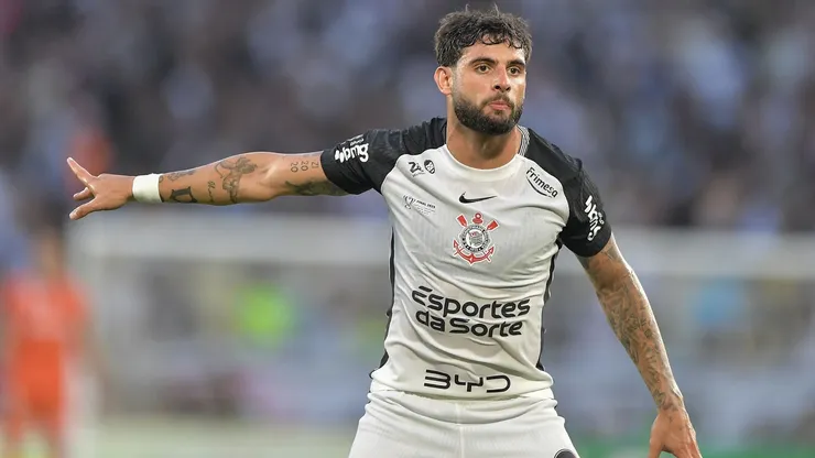Yuri Alberto, atacante do Corinthians (1). Foto: Thiago Ribeiro/AGIF