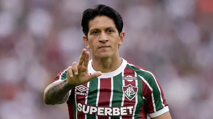 Cano, atacante do Fluminense. Foto: Thiago Ribeiro/AGIF