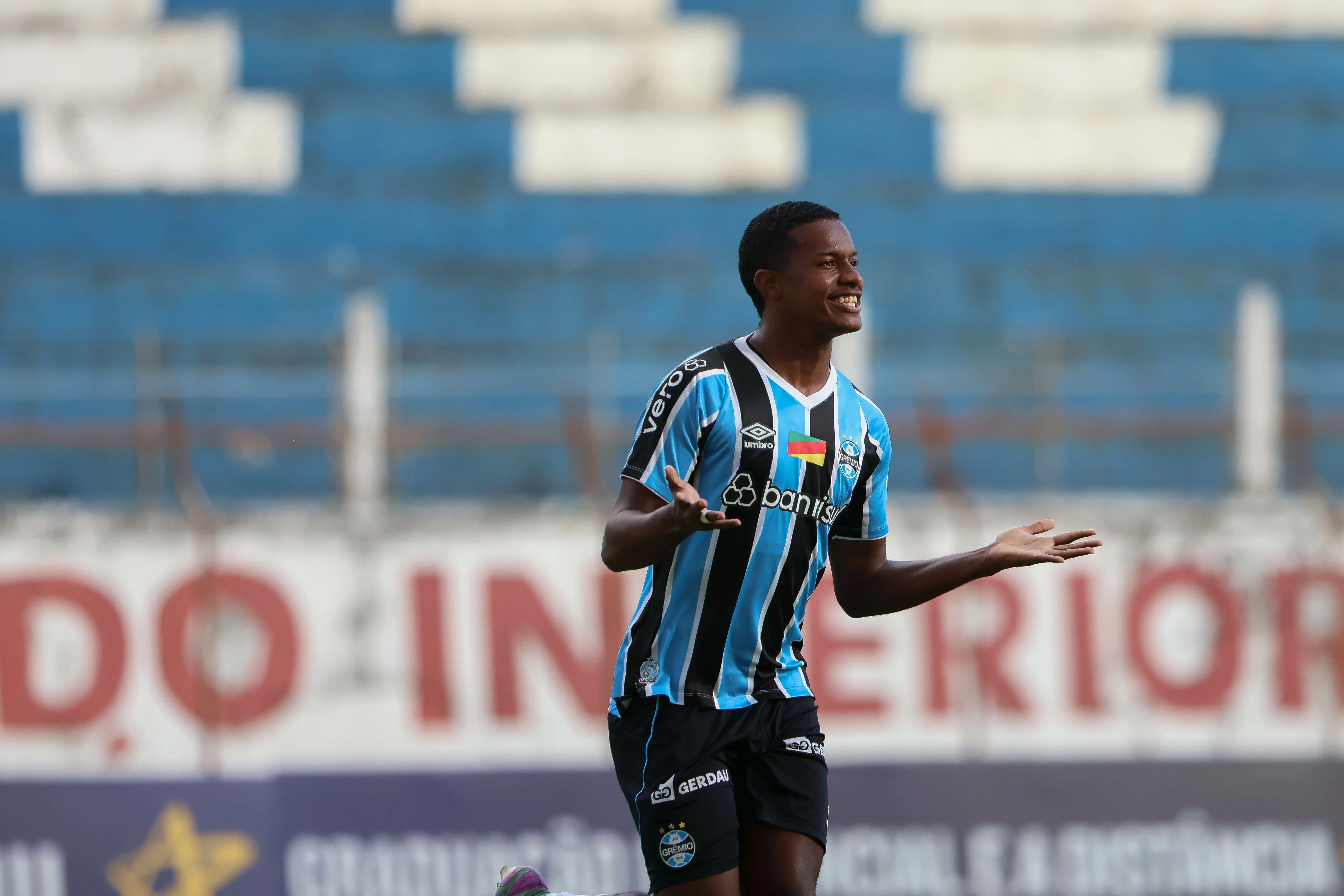 Jardiel atuando na Copa São Paulo de Futebol Júnior em 2025 –  Foto: Joisel Amaral/AGIF