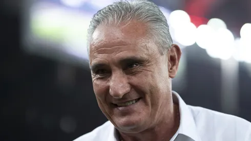 Tite tecnico do Flamengo durante partida contra o Bolivar no estadio Maracana pelo campeonato Copa Libertadores 2024. Foto: Jorge Rodrigues/AGIF