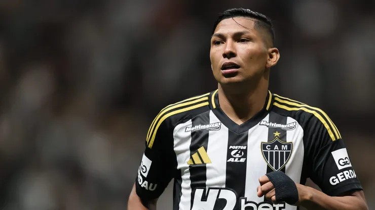 Rony jogador do Atletico-MG durante partida contra o Mirassol no estadio Arena MRV pelo campeonato Brasileiro A 2025. Foto: Gilson Lobo/AGIF