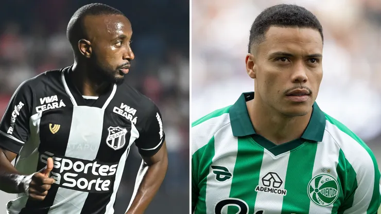 Fotos: Jota Erre/AGIF e Joisel Amaral/AGIF - Dieguinho e Mandaca, alvos do Corinthians.
