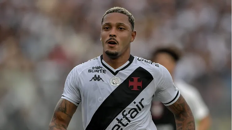 David jogador do Vasco durante partida contra o Corinthians no estadio Sao Januario pelo campeonato Brasileiro A 2025. Foto: Thiago Ribeiro/AGIF