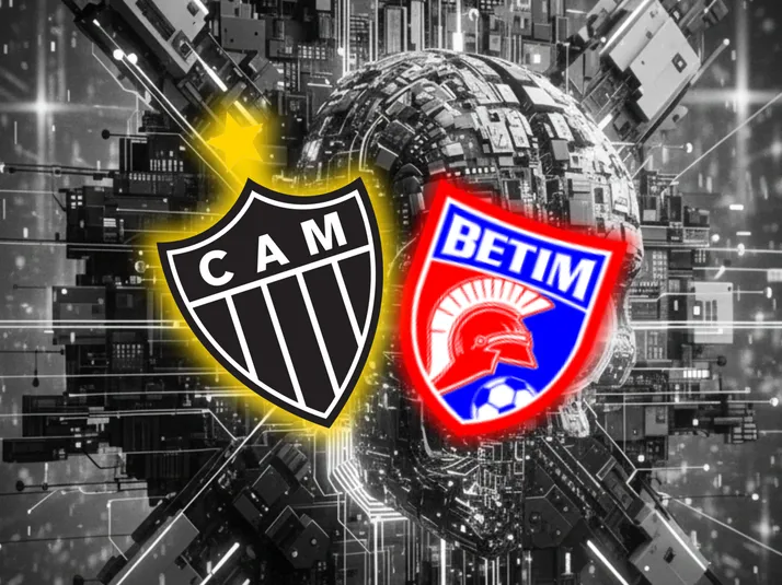 Atlético-MG x Betim: IA crava previsão com vitória do Galo
