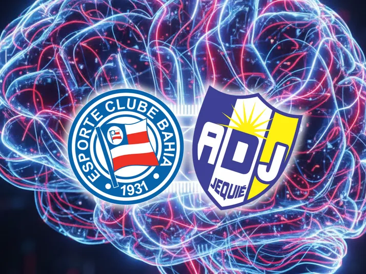 Inteligência Artificial prevê Bahia x Jequié com vitória do Esquadrão