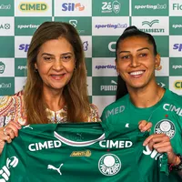 Leila Pereira rasga elogios para Bia Zaneratto, novo reforço do Palmeiras