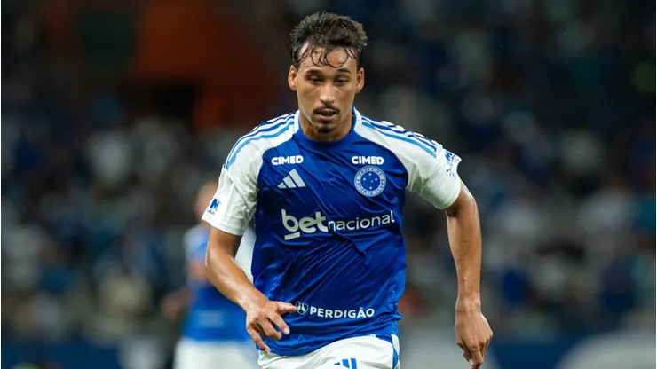 Japa durante confronto entre Cruzeiro e Pouso Alegre na estreia do Campeonato Mineiro de 2026. Foto: Alessandra Torres/AGIF