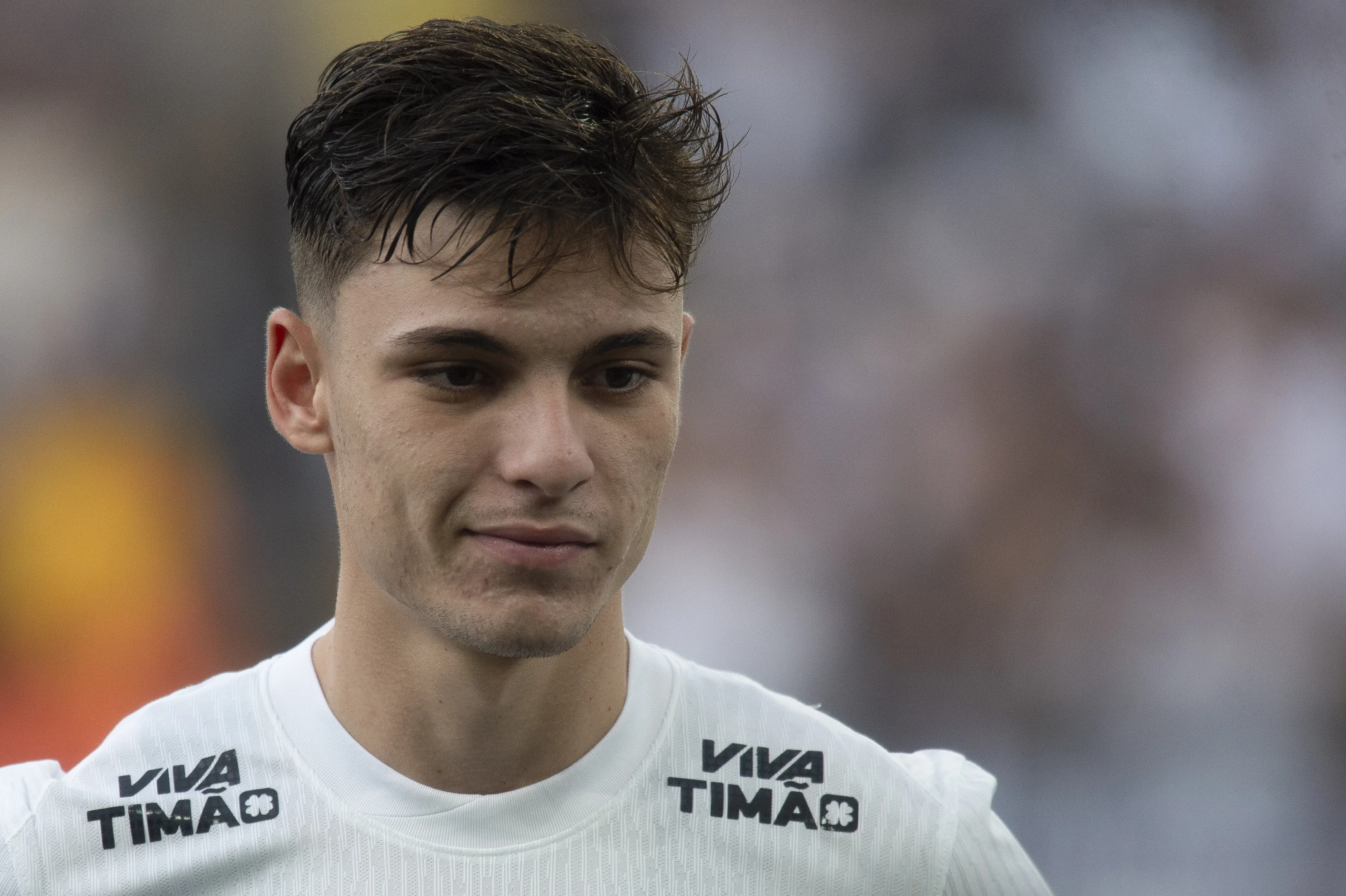 Breno Bidon jogador do Corinthians durante partida contra o Sport no estadio Arena Corinthians pelo campeonato Brasileiro A 2025. Foto: Anderson Romao/AGIF