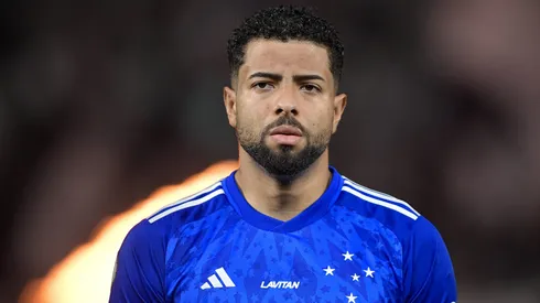 João Marcelo durante confronto contra o Botafogo no Brasileirão de 2024.