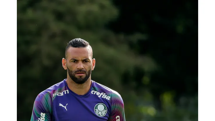 SP - Sao Paulo - 10/05/2019 - Treino do Palmeiras - Weverton durante treino do Palmeiras no CT Academia de Futebol. Foto: Marcello Zambrana/AGIF