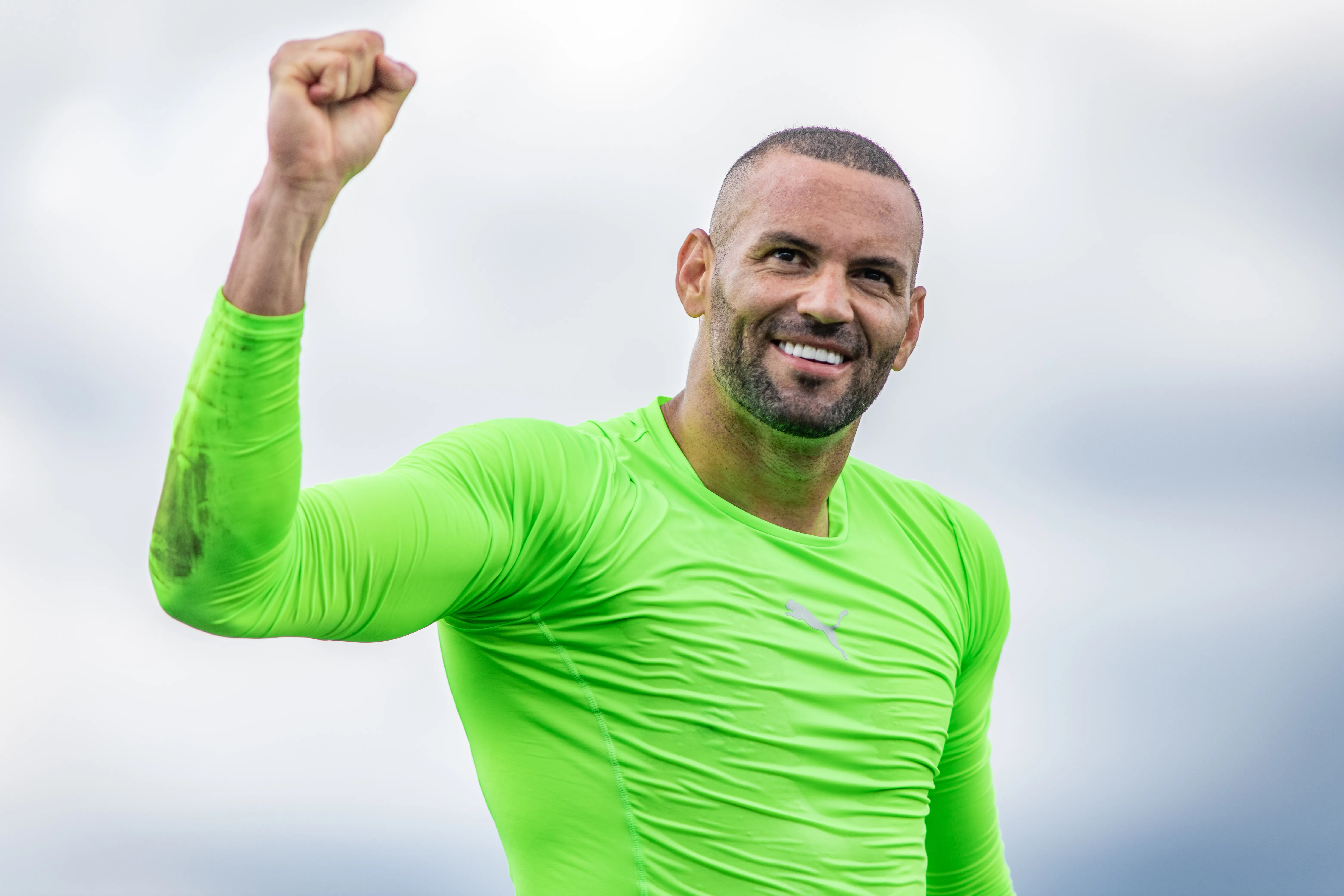 sp – diadema – 12/02/2023 – paulista 2023, agua santa x palmeiras – weverton, goleiro do palmeiras comemora vitória na partida contra o agua santa no estádio distrital do inamar pelo campeonato paulista 2023. foto: abner dourado