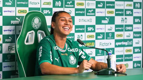 Bia Zaneratto, do Palmeiras (Foto: Fabio Menotti/Palmeiras/by Canon)