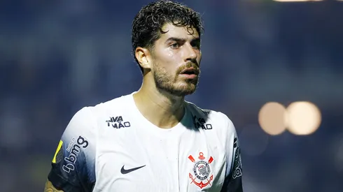 Pedro Raul durante confronto entre Corinthians e Portuguesa no Paulistão de 2025.