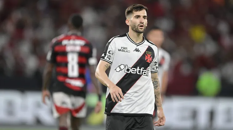 Garré em ação pelo Vasco em 2025. Foto: Thiago Ribeiro/AGIF