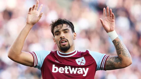 Lucas Paquetá pelo West Ham. (Photo by Richard Pelham/Getty Images)