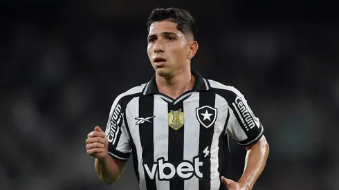 RJ – RIO DE JANEIRO – 11/09/2025 – COPA DO BRASIL 2025, BOTAFOGO X VASCO – Savarino jogador do Botafogo durante partida contra o Vasco no estadio Engenhao pelo campeonato Copa Do Brasil 2025. Foto: Thiago Ribeiro/AGIF