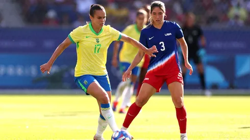 Ana Vitória chega ao Corinthians após passagem vitoriosa na Europa – Foto: Robert Cianflone/Getty Images