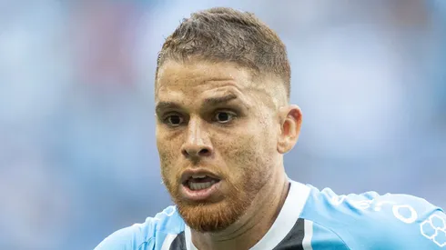 Gustavo Cuellar jogador do Gremio durante partida contra o Mirassol no estadio Arena do Gremio pelo campeonato Brasileiro A 2025. Foto: Liamara Polli/AGIF