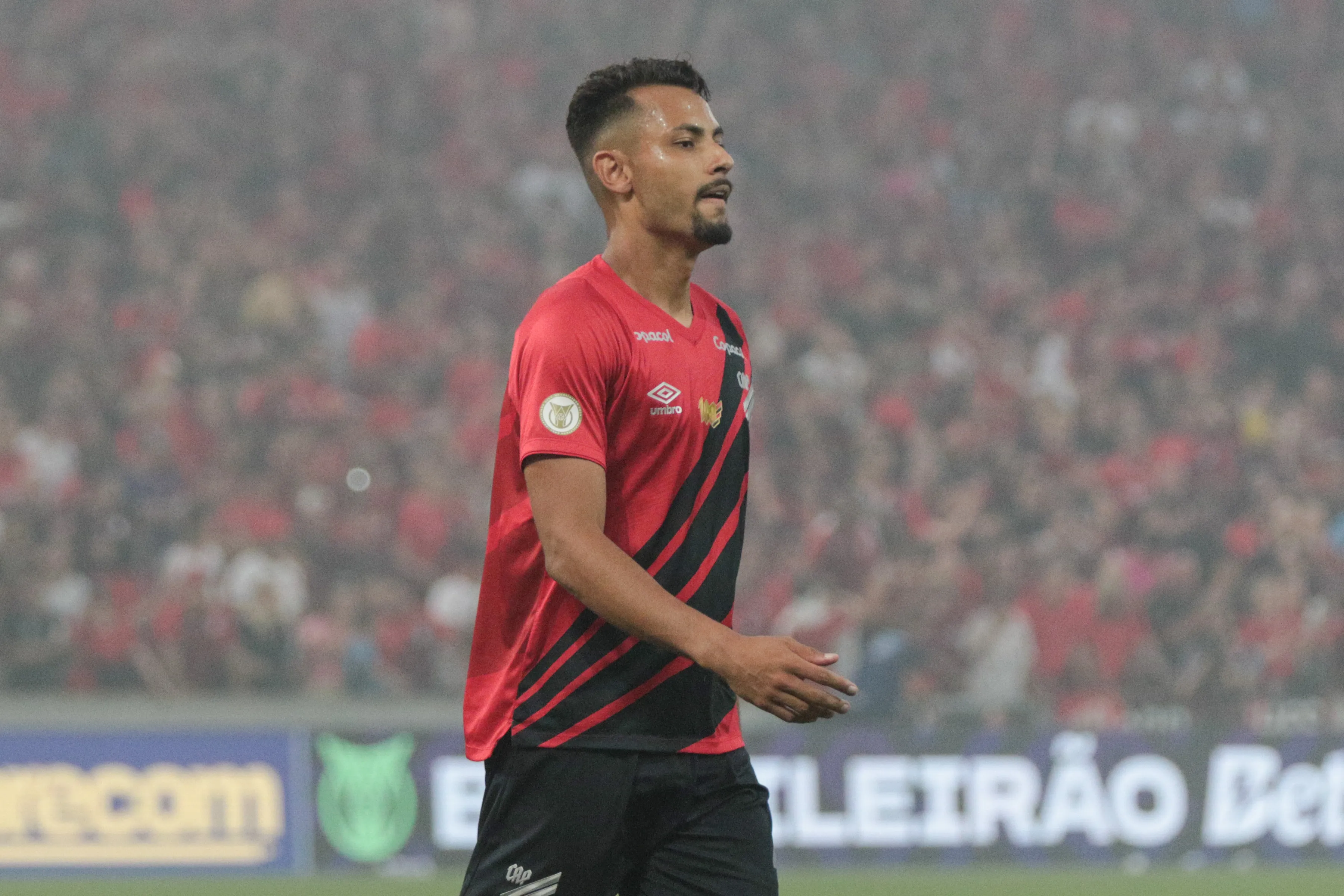 Belezi durante partida contra o Fluminense no Campeonato Brasileiro de 2024. Foto: Robson Mafra/AGIF