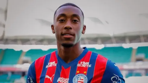 Luiz Gustavo estreou pelo Bahia. Foto: Letícia Martins / EC Bahia