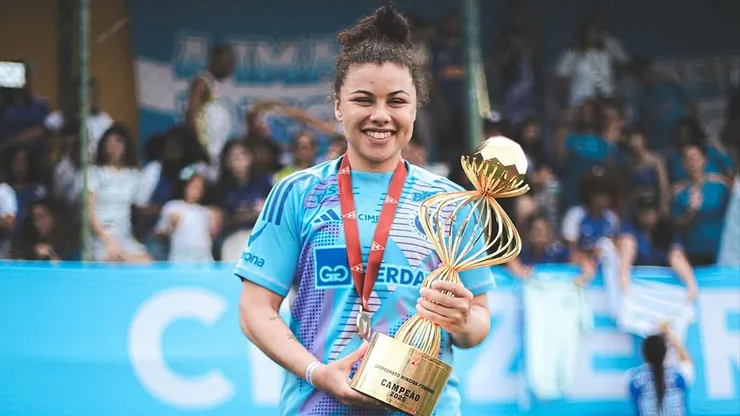 Clara já tem passagem pela base do São Paulo - Foto: Redes Sociais/Cruzeiro