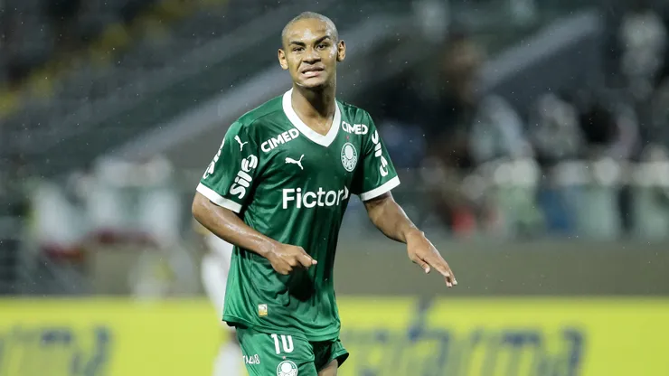 Eduardo Conceicao jogador do Palmeiras durante partida contra o Batalhao no estadio Arena Barueri pelo campeonato Copa Sao Paulo Junior 2026.