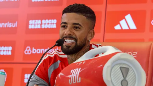 Paulinho Paula em apresentação no Internacional. Foto: Ricardo Duarte/Internacional