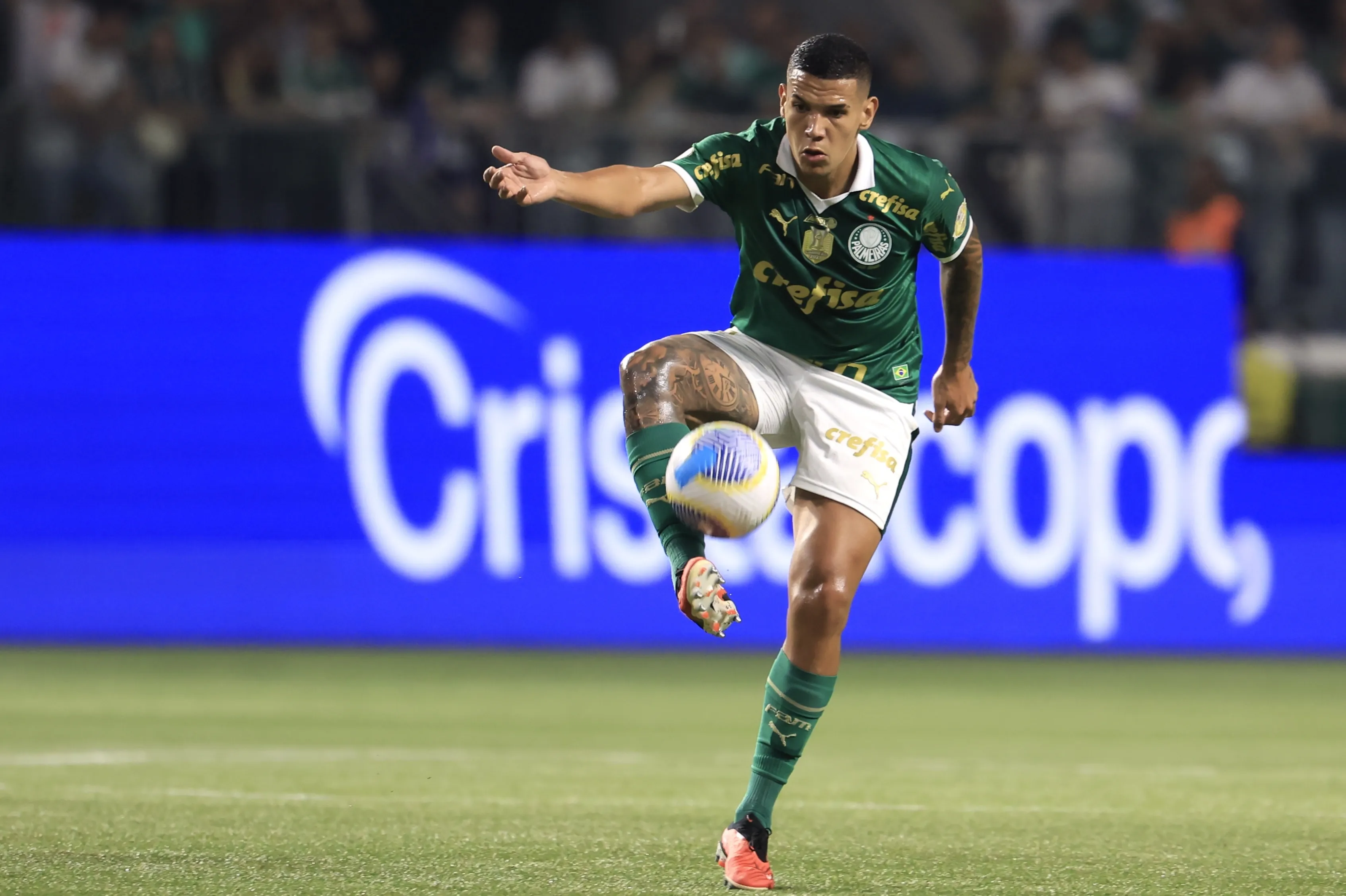 Naves atuando no Palmeiras em 2024 – Foto: Marcello Zambrana/AGIF