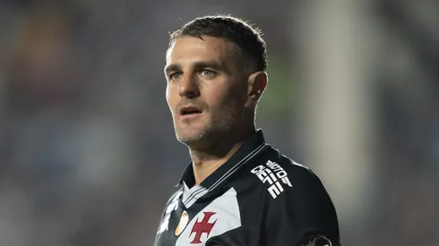 Vegetti jogador do Vasco durante partida contra o Ceara no estadio Sao Januario pelo campeonato Brasileiro A 2025. Foto: Jorge Rodrigues/AGIF