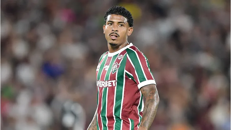 John Kennedy jogador do Fluminense durante partida contra o Vasco no estadio Maracana pelo campeonato Copa Do Brasil 2025. Foto: Thiago Ribeiro/AGIF