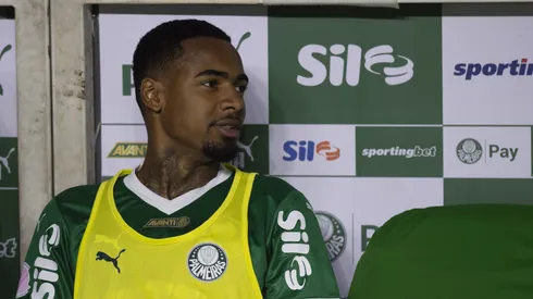 Allan Elias jogador do Palmeiras durante partida contra o Vasco no estadio Arena Allianz Parque pelo campeonato Brasileiro A 2025.