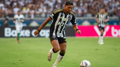 Rony jogador do Atletico-MG durante partida contra o America-MG no estadio Mineirao pelo campeonato Mineiro 2025.