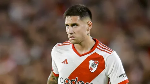 Rodrigo Villagra em campo pelo River Plate. (Photo by Marcelo Endelli/Getty Images)