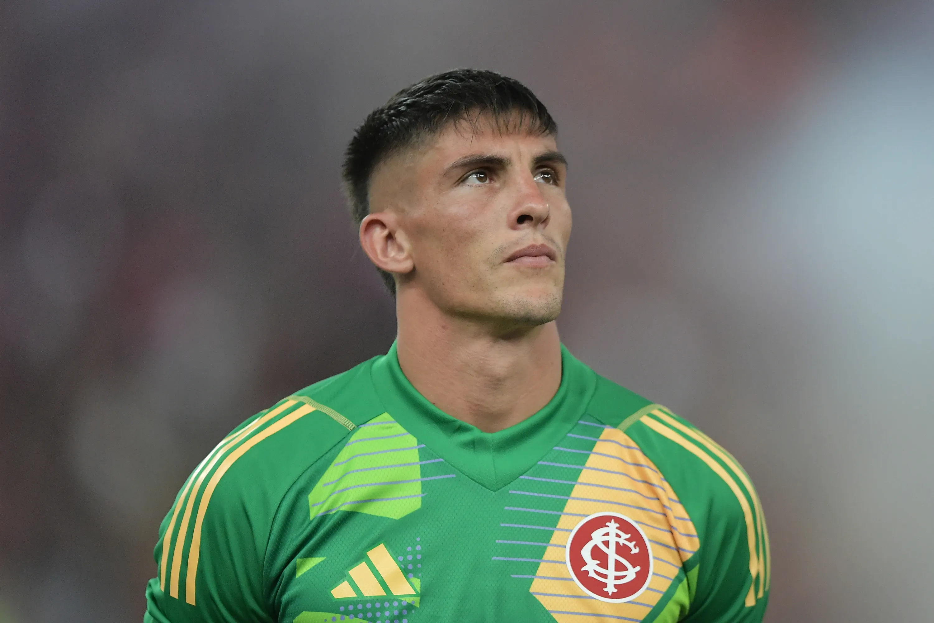 SP – RIO DE JANEIRO – 29/03/2025 – BRASILEIRO A 2025, FLAMENGO X INTERNACIONAL – Rochet goleiro do Internacional durante partida contra o Flamengo no estadio Maracana pelo campeonato Brasileiro A 2025. Foto: Thiago Ribeiro/AGIF