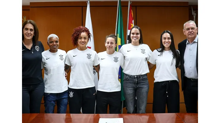 Novos reforços do Corinthians Feminino (Rodrigo Gazzanel/Corinthians)