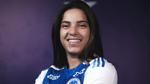 Millene pelo Cruzeiro (Fotos: Gustavo Martins / Cruzeiro)
