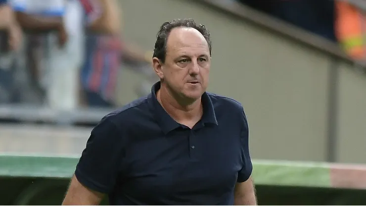 Rogerio Ceni tecnico do Bahia durante partida contra o Bragantino no estadio Arena Fonte Nova pelo campeonato Brasileiro A 2025. Foto: Jhony Pinho/AGIF
