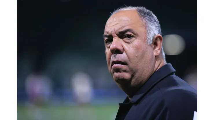 Marcos Braz diretor do Flamengo durante partida contra o Palmeiras no estadio Arena Allianz Parque pelo campeonato Copa Do Brasil 2024. Foto: Ettore Chiereguini/AGIF