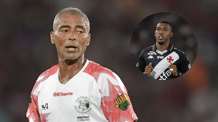 Romário opina sobre possível saída de Rayan do Vasco para o Bournemouth. Foto: Thiago Ribeiro/AGIF