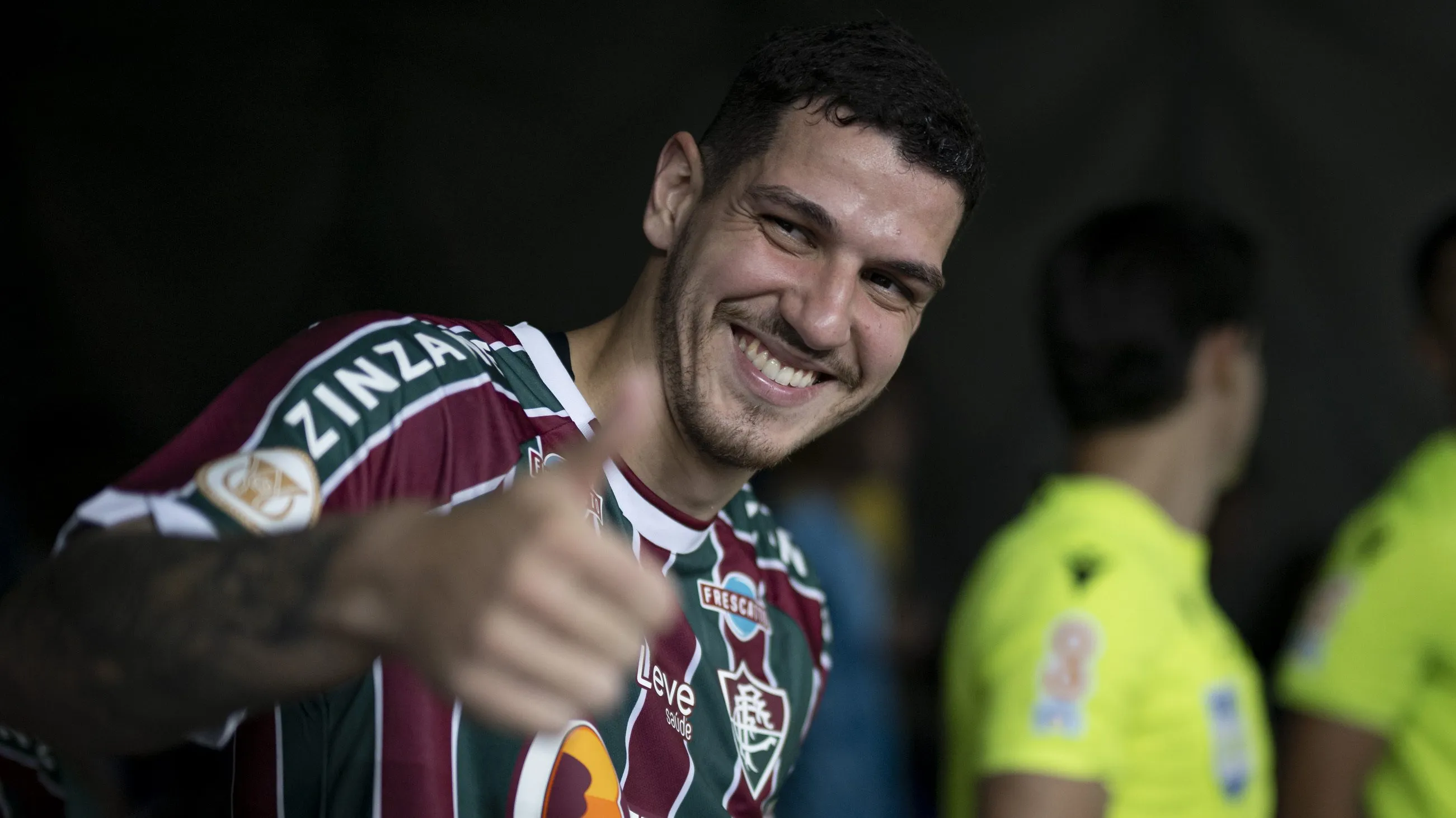 Nino se acerta com o Palmeiras. Foto: Jorge Rodrigues/AGIF