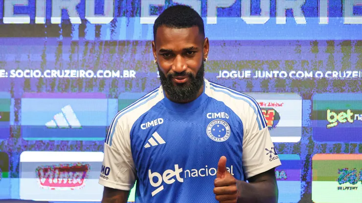 Gerson jogador do Cruzeiro durante coletiva de imprensa para sua apresentacao realizada na Toca da Raposa II. Foto: Gilson Lobo/AGIF